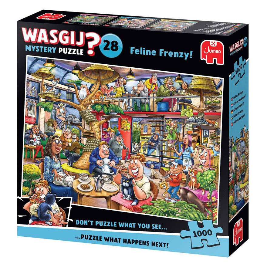 Wasgij mystery 28 - kat-en-muisspel! - 1000 stukjes puzzel - legpuzzel