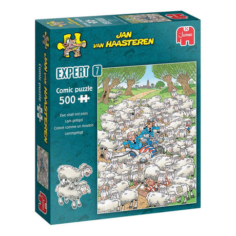 Jumbo jan van haasteren legpuzzel expert 7 - lam gelegd, 500st.