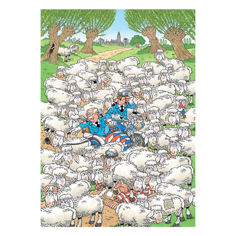 Jan van haasteren legpuzzel expert 7 - lam gelegd, 500st.