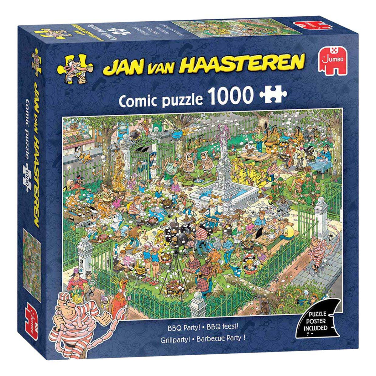 Jumbo puzzel 1000 st. jvh bbq feest!