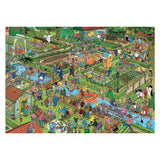 Jumbo jan van haasteren legpuzzel - volkstuintjes, 1000st.