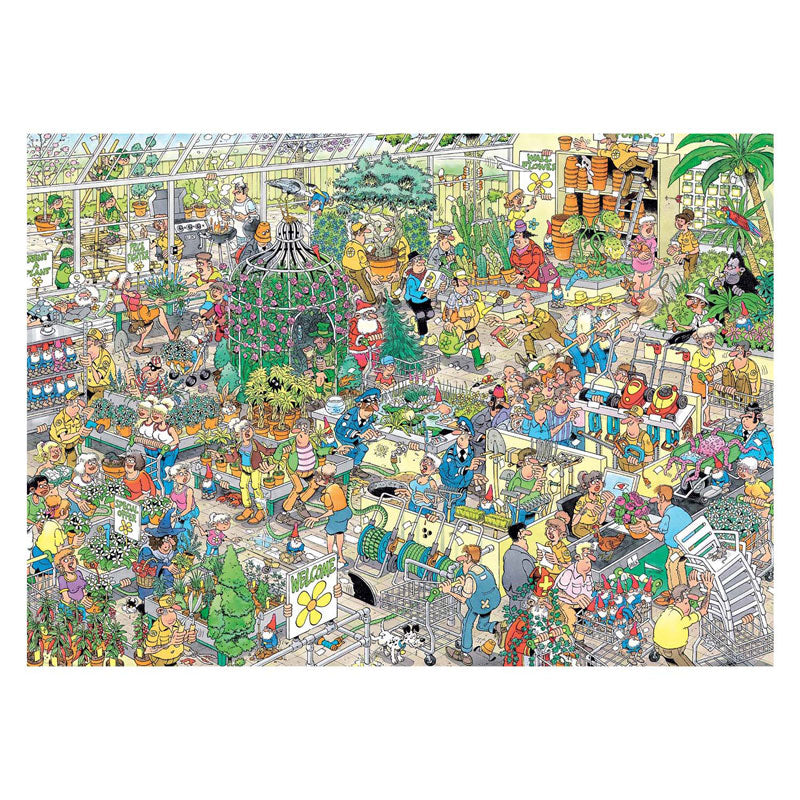 Jumbo jan van haasteren puzzel het tuincentrum 1000 stukjes