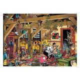 Jumbo jan van haasteren legpuzzel - oldtimers de vrijgezel, 1000st.