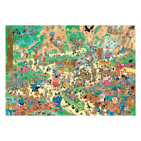Jumbo puzzel 2000 st. jvh vrolijke fladderaars