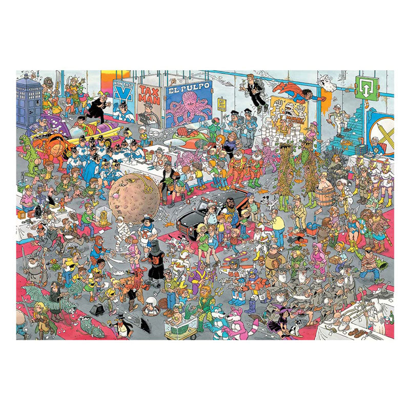 Jan van haasteren legpuzzel - geef ons de ruimte net als in de film - 2x1000st.