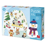 Goula jumbo puzzel xxl winter - 18st.