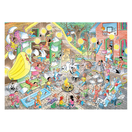 Jan van haasteren junior legpuzzel 25 schoolkamp - 360st.