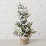 Boltze home kerstboom besneeuwd h31cm