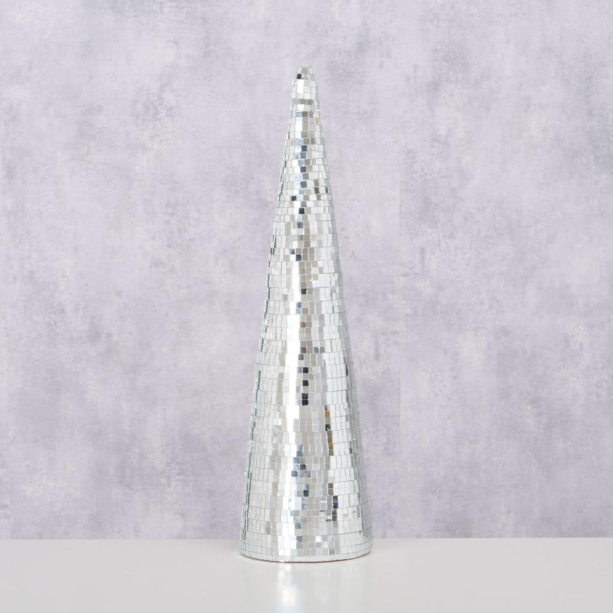 Boltze home kerstboom disco spiegelglas h39cm