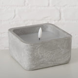 Boltze home led buiten kaars 12x12x8,5cm