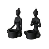 Boltze home theelichthouder yoga