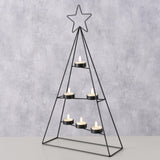 Boltze home theelichthouder kerstboom