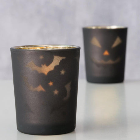 Boltze home theelichthouder halloweeny ø5,5xh6,7cm