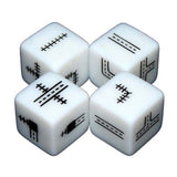 White goblin games - railroad ink (diepblauwe versie) - dobbelspel - 1 tot 6 spelers - roll write - puzzelspel - voor de hele familie