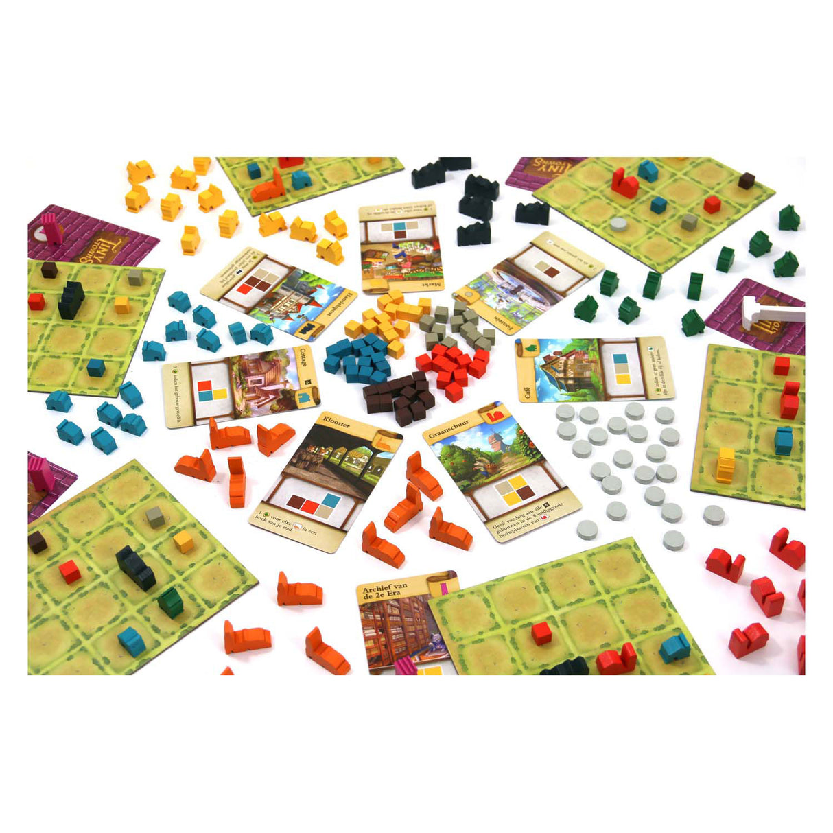 White goblin games tiny towns bordspel