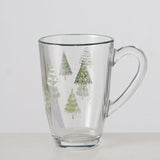 Boltze home mok kerstboom 325ml glas