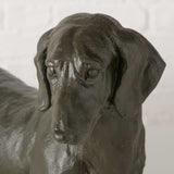 Boltze home figuur tekkel zwart 38x24cm