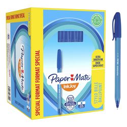 Paper mate inkjoy 100st-balpennen | medium punt (1,0 mm) | blauw | 100 stuks