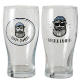 Boltze home bierglas camper ø8xh16cm
