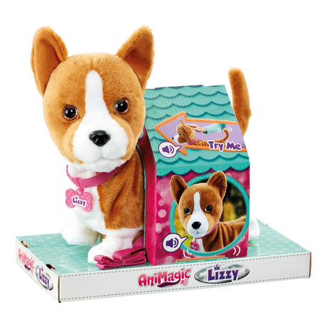 Goliath Games Animagic Lizzy Corgi Hond Interactieve Knuffel