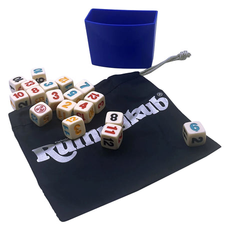 Goliath spel rummikub express dice | 2 stuks