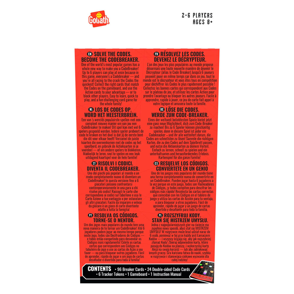 Goliath games goliath mastermind code breakers kaartspel