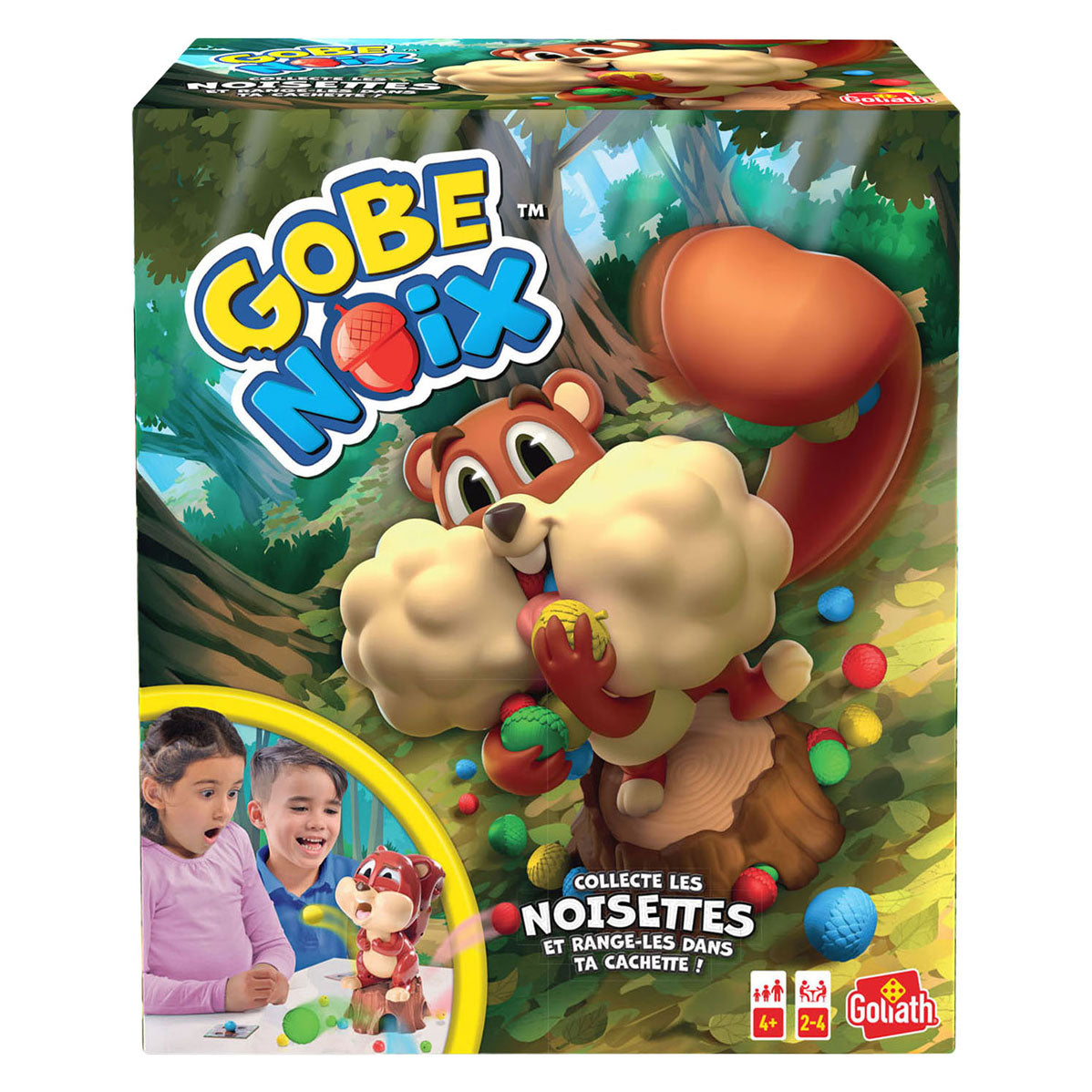 Goliath games goliath gobe noix juniorspel - franstalig