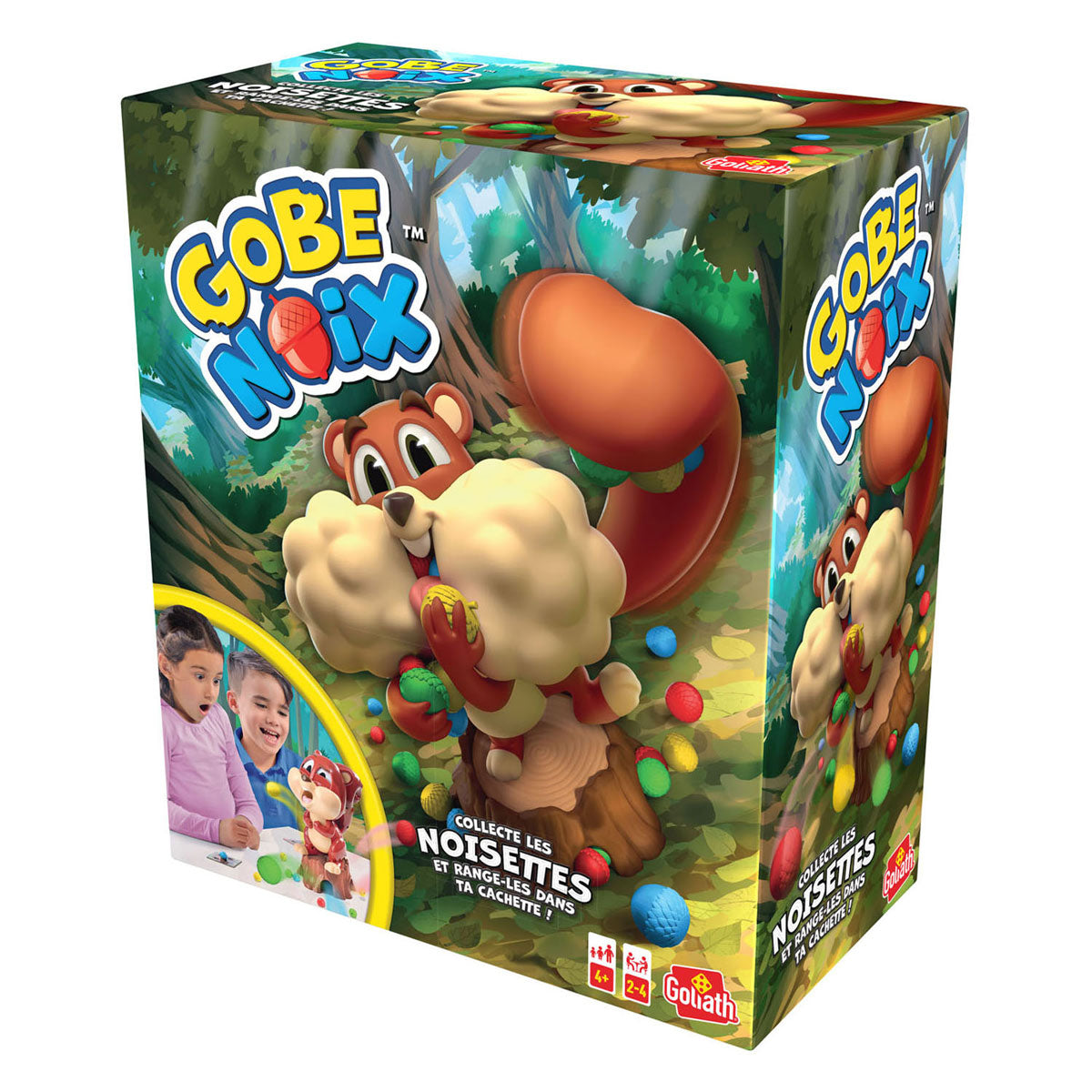 Goliath games goliath gobe noix juniorspel - franstalig