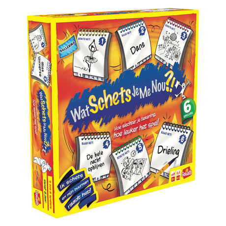 Goliath games goliath wat schets je me nou?! gezelschapsspel - 6 spelers