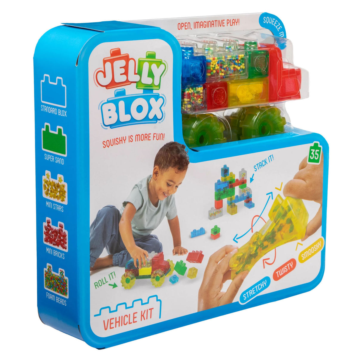 Goliath jelly blox - voertuigen set - 35dlg.