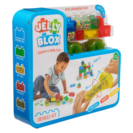 Goliath jelly blox - voertuigen set - 35dlg.