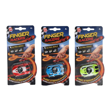 Goliath games fingerracers draaiende auto