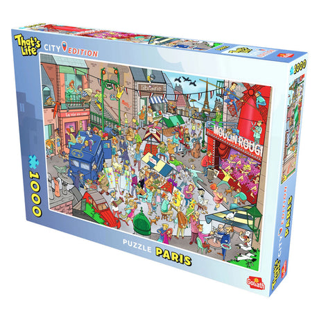 Goliath golitath that's life city edition: parijs legpuzzel - 1000st.