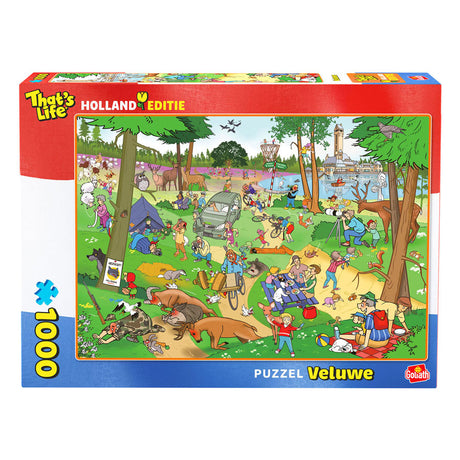 Goliath games goliath that's life hollandse editie: de veluwe legpuzzel - 1000st.