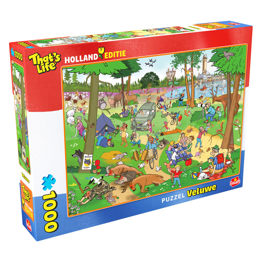 Goliath games goliath that's life hollandse editie: de veluwe legpuzzel - 1000st.