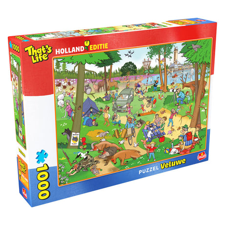 Goliath games goliath that's life hollandse editie: de veluwe legpuzzel - 1000st.