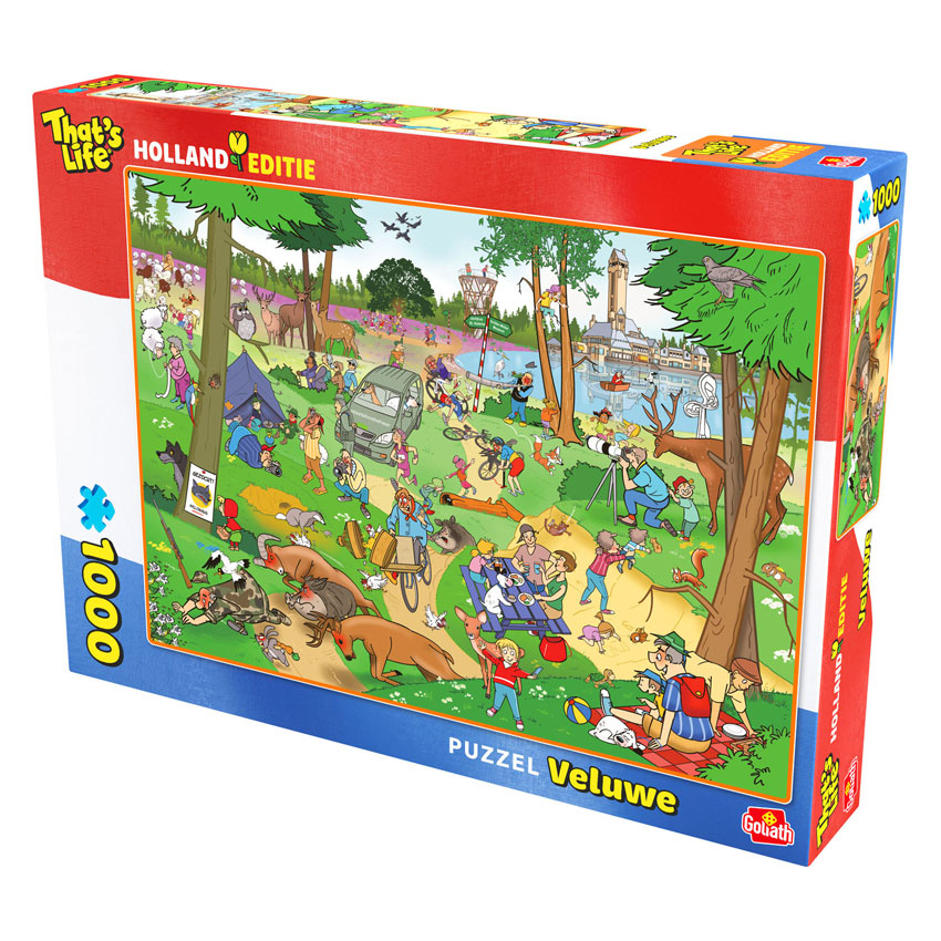 Goliath games goliath that's life hollandse editie: de veluwe legpuzzel - 1000st.
