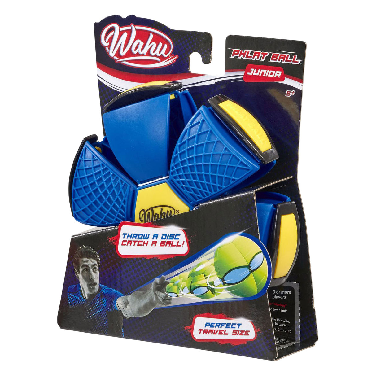 Goliath games wahu phlat ball classic - blauw