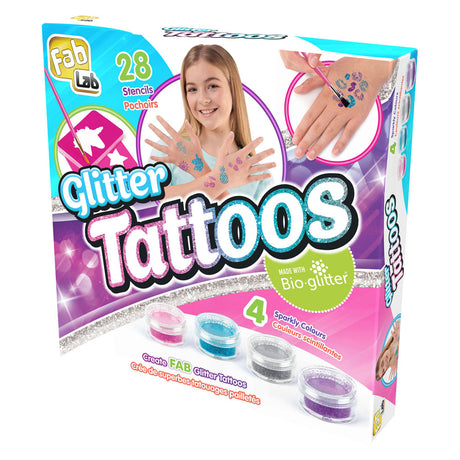 Goliath games fablab glitter tattoos
