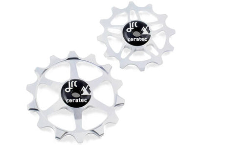 Jrc - keramische derailleurwiel set sram eagle xx1, x01, gx, nx, sx 12 14t zilver