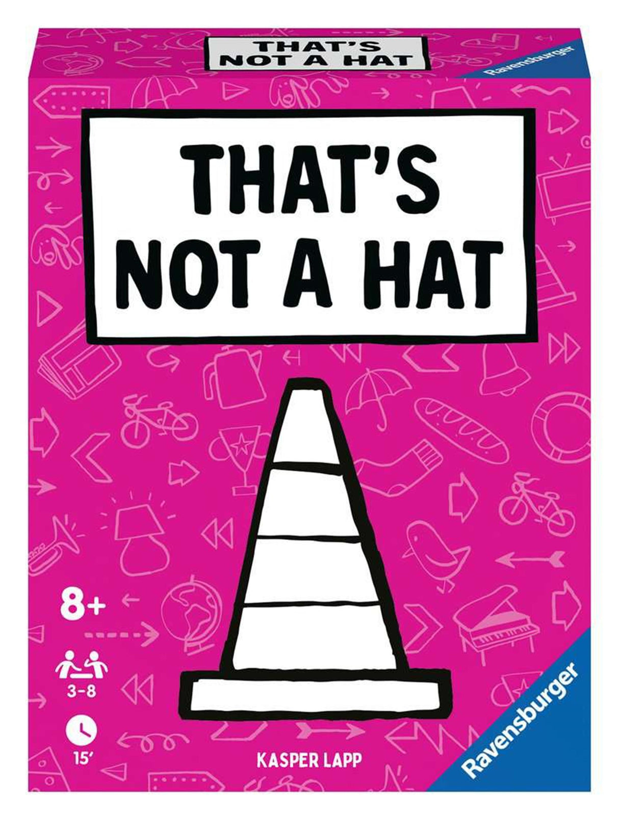Ravensburger â€“ that's not a hat - bluffend kaartspel voor familie en vrienden
