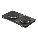 Inventum elektrische kookplaat, 2 pits, 15 en 18cm