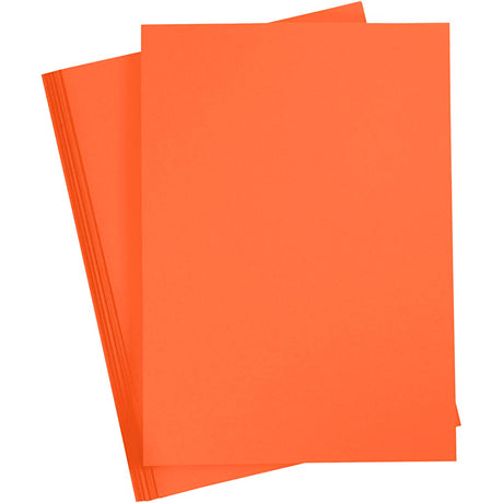 Creativ company https: www.cchobby.nl karton-a4-vel-210x297-mm-180-gr-oranje-20-vel-1-doos