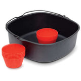 Philips airfryer xxl accessoire hd9956 00 bakset voor gezinsporties