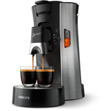 Philips csa250 10 senseo select metal deep black