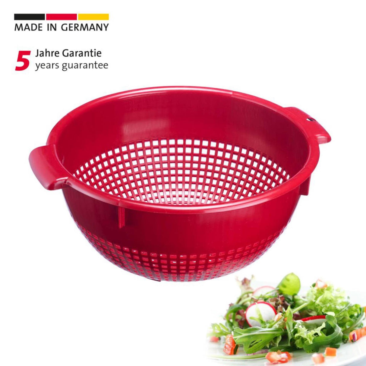 Westmark vergiet kunststof ø24cm rood