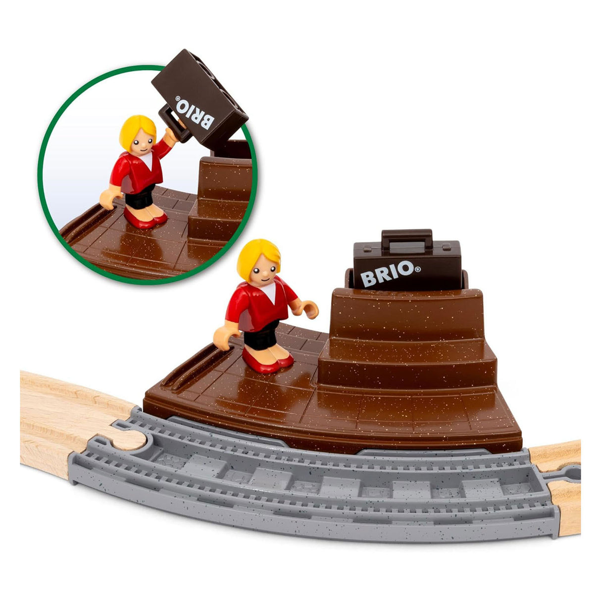 Ravensburger brio start treinset reis trein - 22dlg.