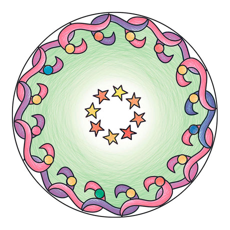 Mandala-designer ravensburger mini - paarden