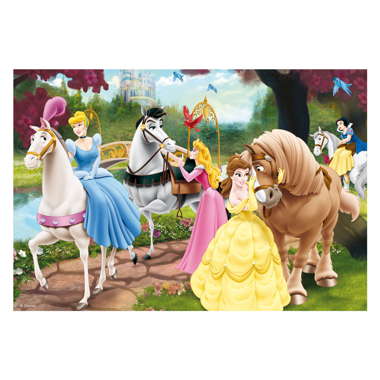 Ravensburger disney prinsessen, 2x24st.