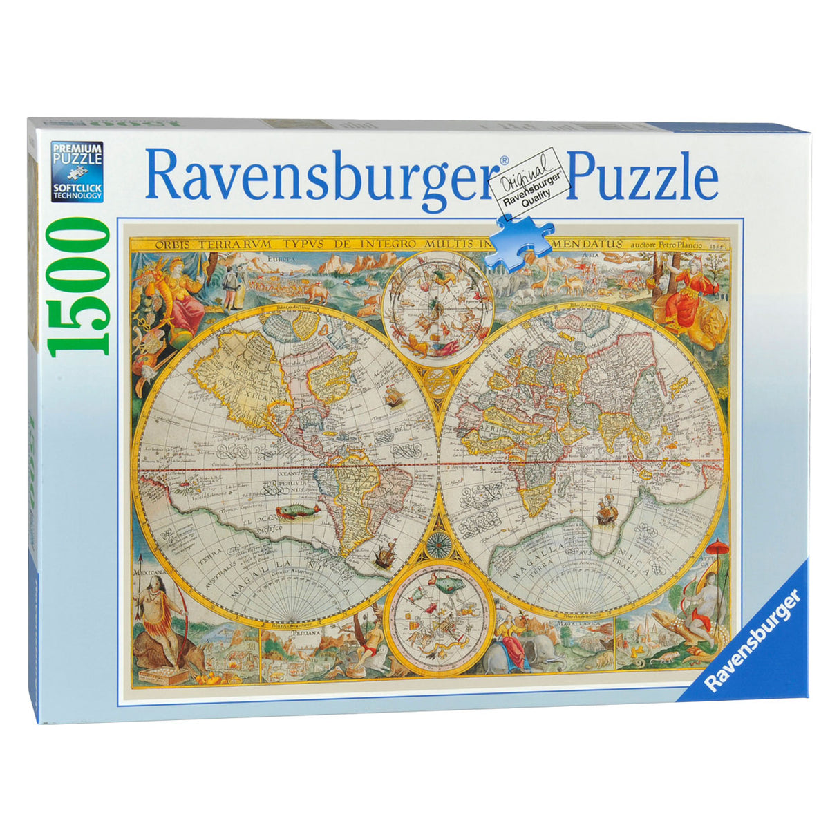 Ravensburger Historische Kaart, 1500st.